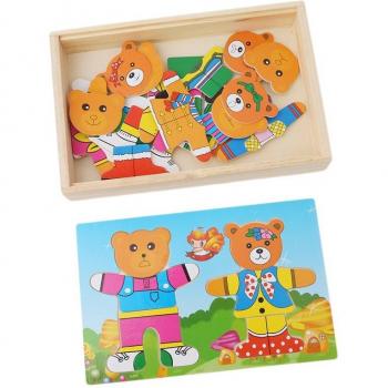 Puzzle en bois pour bébé