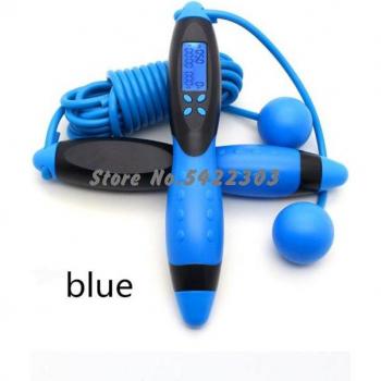 Cuerda de saltar con conteo digital para fitness
