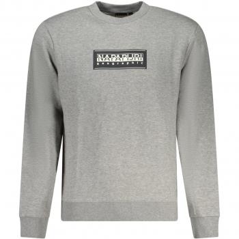 Napapijri Box Logo Pullover für Herren in Grau (3XL)