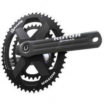 INpower Road DM Kurbel Wattmesssystem / Powermeter inkl. R-Rings Direct Mount Doppelkettenblatt (2-fach, rund)