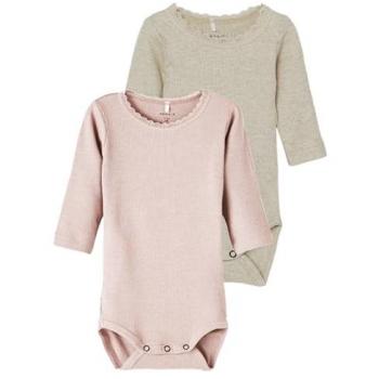 Body entero 'NBFKab' beige moteado/rosa