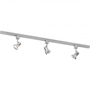 Plafonnier mains Voltage Track Pack finition argent satiné