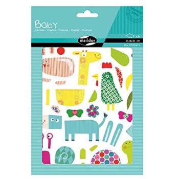 Set de planches A5 à gommettes créatives (Maildor Baby)