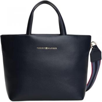 Handtasche Th Logotape Mini Tote von Tommy Hilfiger Dunkelblau