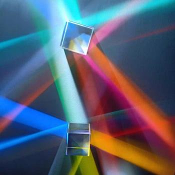 Kreativer Regenbogen Würfel