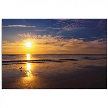 Artland Wandbild Sonnenuntergang SPO als Alubild 1 St. Outdoorbild