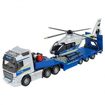 Volvo Majorette con elicottero di polizia Airbus
