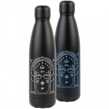 The Lord Of The Rings Moria Gate 750ml Heat Change Hot & Cold Metal Bottle
