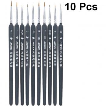 Pinceaux Pro Durables A35 – Kit de 10 pièces