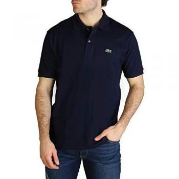 Lacoste Men's L1212 Classic Short Sleeve Polo Shirt in Marine Blue, X-Large