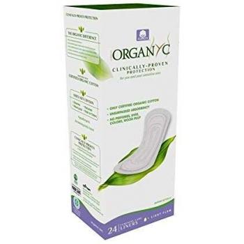 Penso Higiénico Diário Fluxo Ligeiro 24 unidades - Organyc