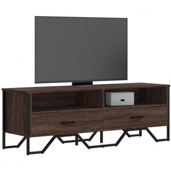 VIDAXL Mobile Porta tv Rovere Marrone 122x34x41cm