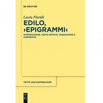 Floridi, Lucia: Edilo, ¿Epigrammi¿