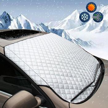 147*70cm Windshield Protector for Car - Sun, Frost, Ice, Snow, Dust