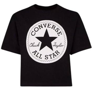 Camiseta Chuck Patch Signature Negra para Niña