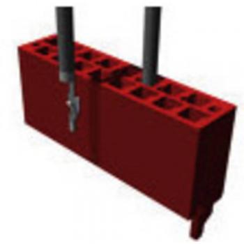 TE Connectivity 6-Pin Micro-MaTch Cable Housing