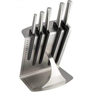 GLOBAL UKON KNIFE BLOCK – 6 PIECE SET