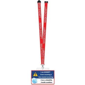 Travel Safe ID Card with Lanyard