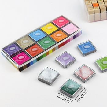 Album de tampons encreurs couleur vive