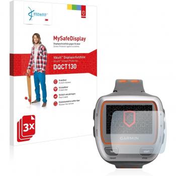 Garmin Forerunner 310XT 3X Vikuiti MySafeDisplay DQCT130 Screen Guard