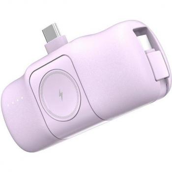 Wozinsky Violet 15W Powerbank mit integriertem Kabel