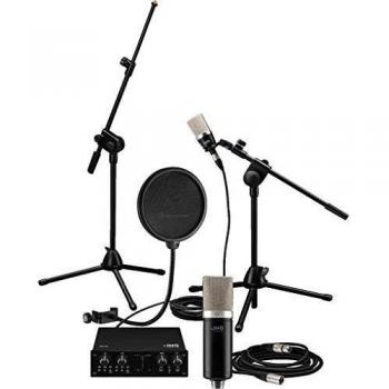 IMG Stageline Songwriter Bundle ECMS-60/70, KM-23956, MS-20/SW, MECN-600/SW, MX-2IO
