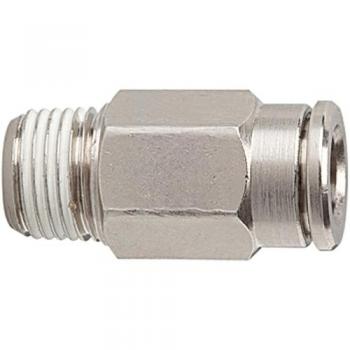 Steckverschraubung Blaue Serie rund R 1/4 außen D. 8 mm 8 mm 5 mm RIEGLER
