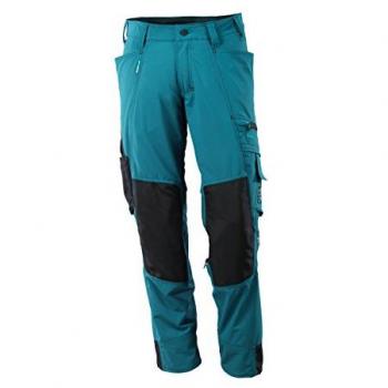 Pantalones de Trabajo Mascot 17179 con Protección de Rodillas Big Dark Petroleum 52