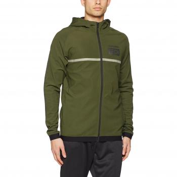 Sudadera con Capucha Jack & Jones Jjtvictory Tech, Hombre, Verde (Olive Night), Talla S