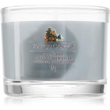Yankee Candle Woodland Weekend Memories candela votiva 37 g