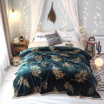 Flannel Throw Blanket for Adults