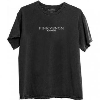 BlackPink Unisex Adult Pink Venom Back Print Cotton T-Shirt XL black