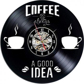 3D Coffee Cups Wall Clock