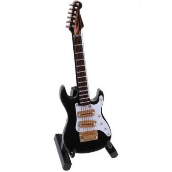 Mini Electric Guitar Model 10cm with Stand