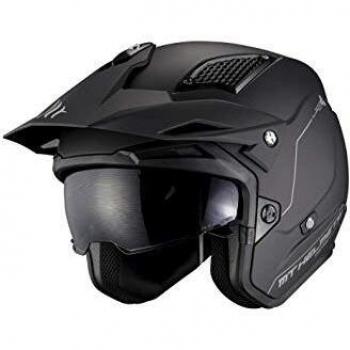 Casco enduro MT Helmets District A1 nero opaco