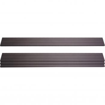 Tablas Cortaviento WPC Sarthe Antracita – Pack 4 unidades