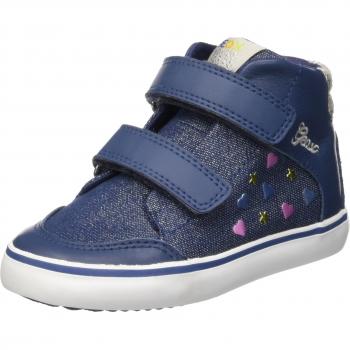 Geox B Kiwi Girl A Scarpe Walking Baby, Bambina, Blu