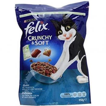 Felix Crunchy & Soft Thunfisch, 950 g