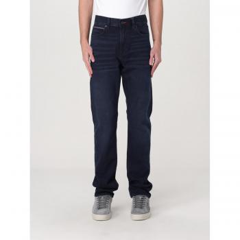 Tommy Hilfiger Men's Mercer Regular Straight Jeans in Teton Indigo – 34W x 34L