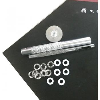 DIY 4mm Eyelet Grommets Set with Eye Tool - 50 Count