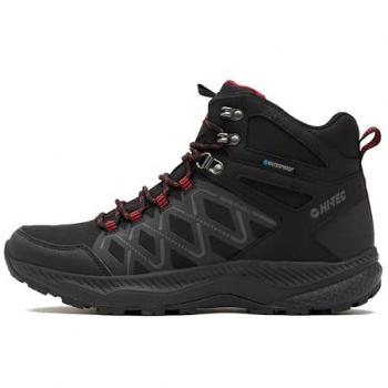 Hi-Tec Men's Diamonde Mid Boots - Black, Black - Male
