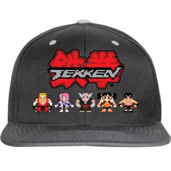Tekken Retro Logo Snapback Hat (One Size)