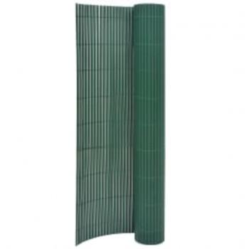 VidaXL Gartenzaun Doppelseitig 110x400 cm Grün