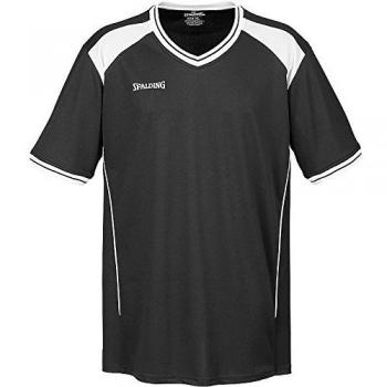 Camisa Deportiva Spalding Crossover Shooting – Hombre – Negro/Blanco – Talla XXXXL