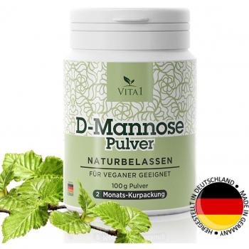 VITA1 D-Mannose Pulver 100g (vegan)