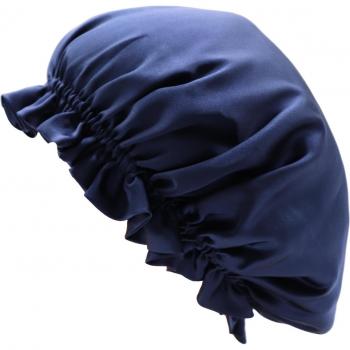 SilentDream Silk Nightcap – 6A Grade 2‑Liner Dark Navy