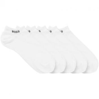 BOSS 5 Paar Sneakersocken mit Logoschriftzug