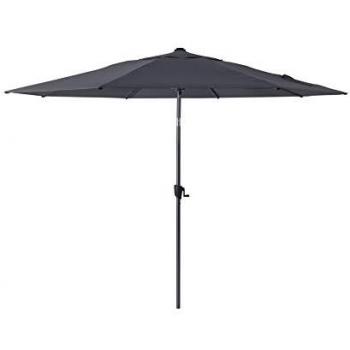 Ombrellone Da Giardino Proloisirs 3 m – Grigio, Maniglia Integrata