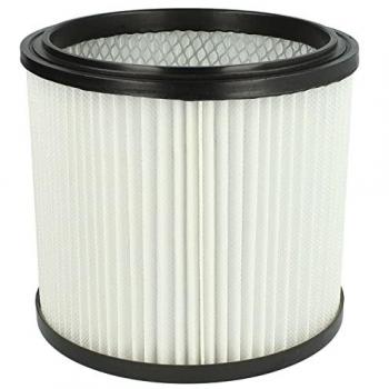 1x filtro a pieghe piatte sostituisce Klarstein 10007544 per aspirapolvere - nero / bianco - Vhbw