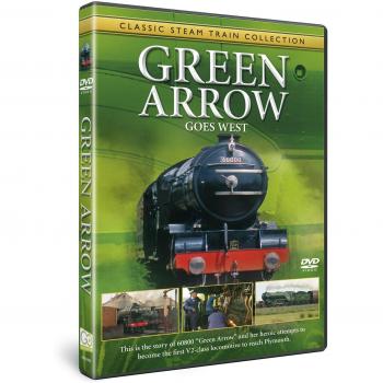THE GREATEST STEAM ENGINES - Green Arrow Gpes West DVD Region 2 UK